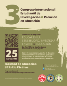 Tercer Congreso Internacional Estudiantil de Investigación y Creación en Educación